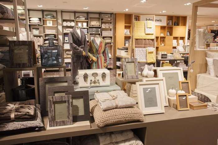 John Lewis's shop-in-shop inside Robinson's, Singapore