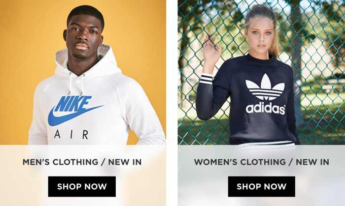JD Sports get access to the leading brands