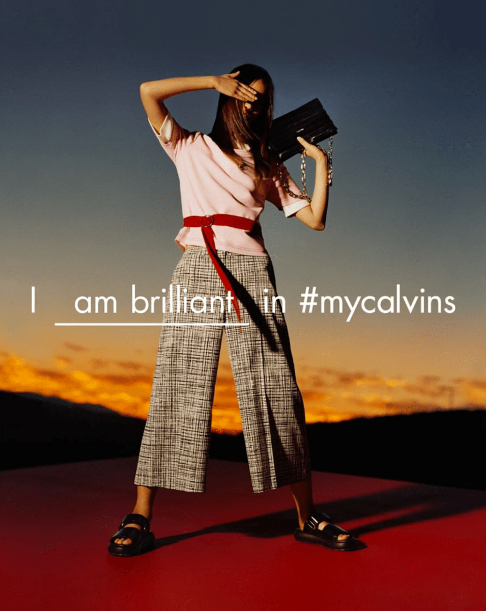 Calvin Klein Platinum ad campaign SS16