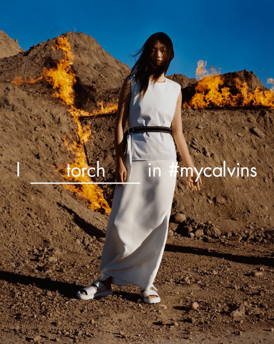 Calvin Klein Platinum ad campaign SS16