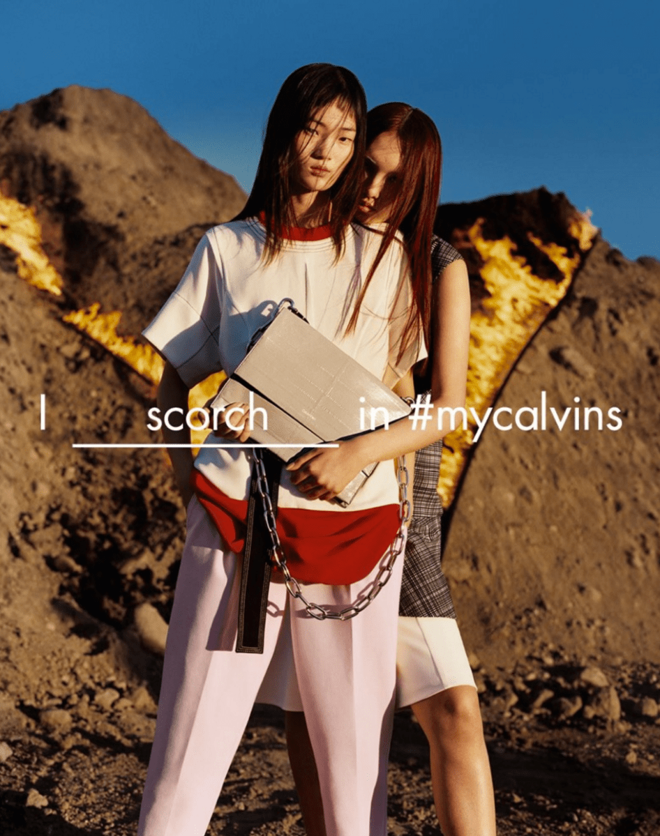 Calvin Klein Platinum ad campaign SS16