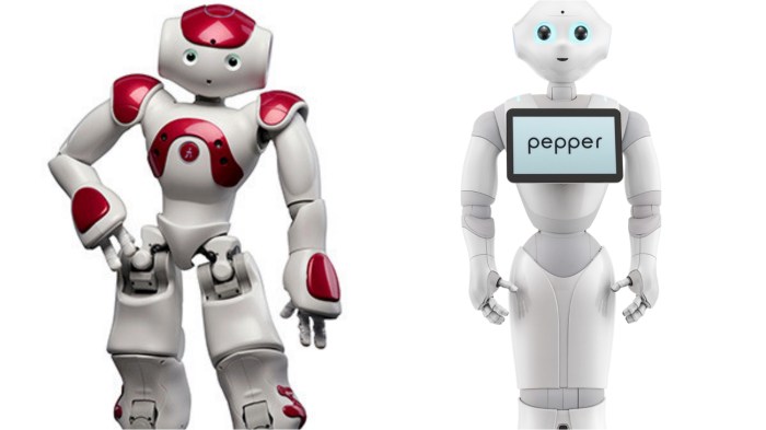 Nao and Pepper