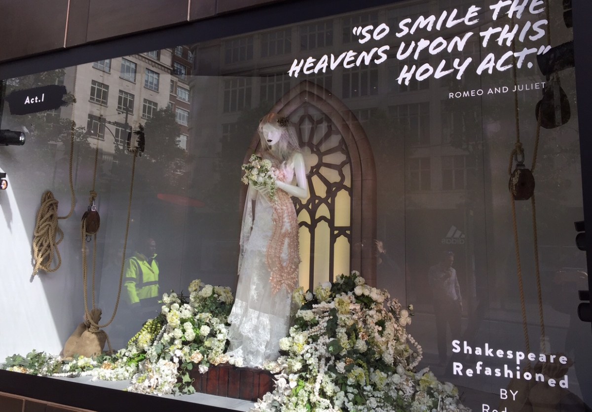 Selfridges Shakespeare ReFashioned