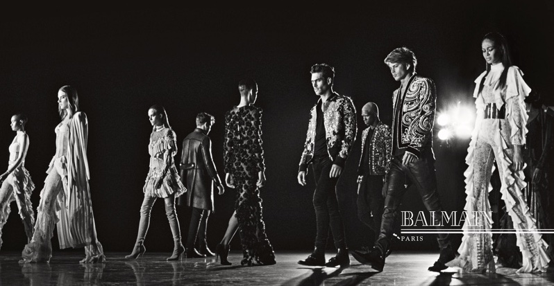 Balmain AW16 campaign