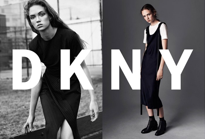 DKNY advertising SS16
