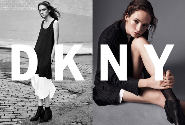 DKNY advertising SS16