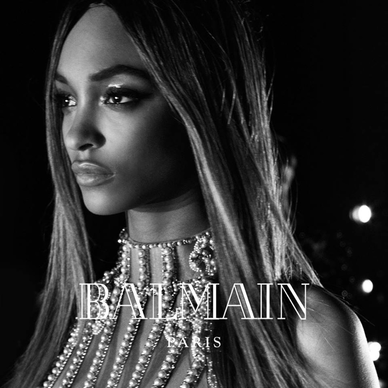 Jourdan Dunn for Balmain AW16 campaign