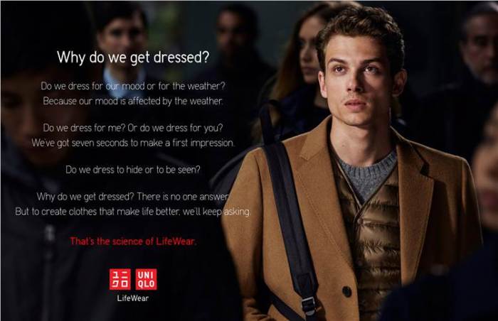 Uniqlo Lifewear AW16