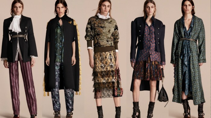 Burberry September 2016 collection
