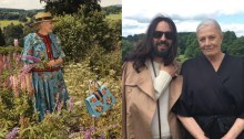 Vanessa Redgrave and Alessandro Michele, Gucci Resort 2017 ads