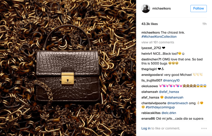 Michael Kors Instagram