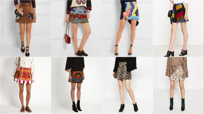 Red Valentino at Net-a-Porter, Gucci at Net-a-Porter, Versace at Net-a-Porter, Mih at Very Exclusive, Vita Kin at Matches, Valentino at Matches, Zara, Zara AW16