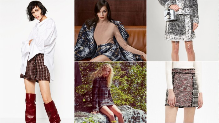 Zara, River Island, Christopher Kane at Matches, Zara, French Connection AW16