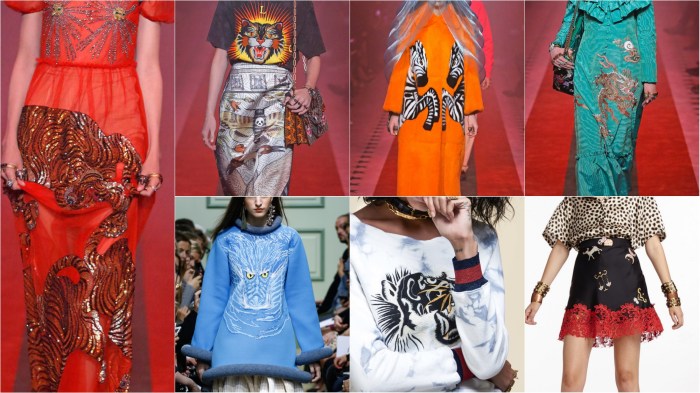 Gucci, Gucci, Gucci, JW Anderson, Pam & Gela, Cynthia Rowley SS17