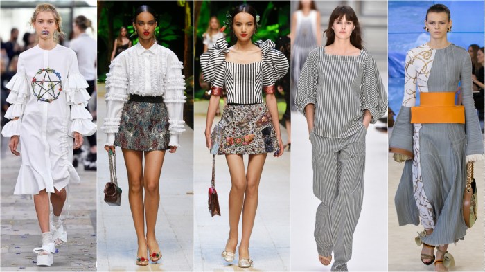 Preen, Dolce & Gabbana, Dolce & Gabbana, Chloe, Loewe SS17