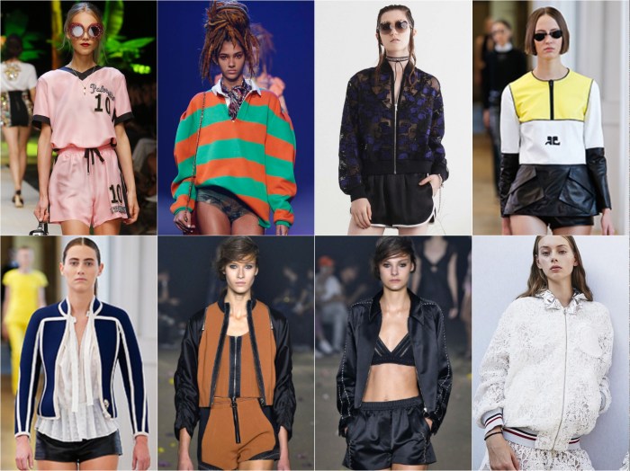 Dolce & Gabbana, Marc Jacobs, Markus Lupfer, Courreges, Courreges, 3.1 Phillip Lim, 3.1 Phillip Lim, Moncler Gamme Rouge SS17