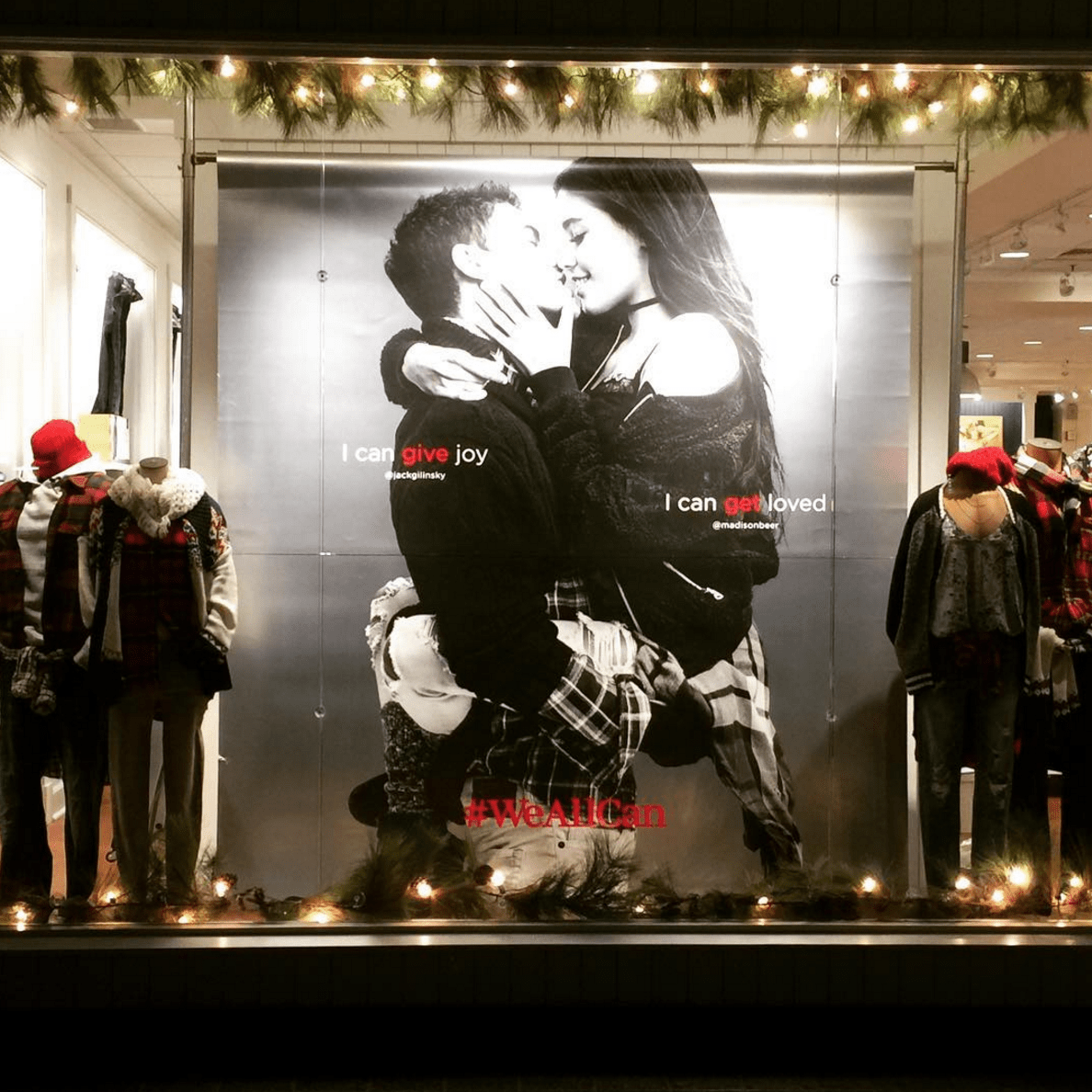 Madison Beer and Jack Gilinsky for American Eagle Outfitters #Weallcan