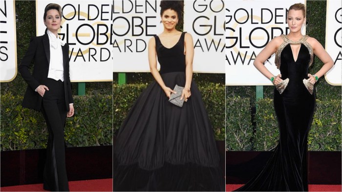 Evan Rachel Wood in Altuzarra, Zazie Beetz in Delphine Manivet, Blake Lively in Atelier Versace